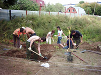 Начало масштабных археологических работ на селище Болшево-3