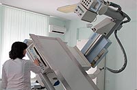 Рентген-аппарат в Медико-санитарной части №170 Королёва