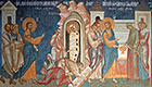 фреска в Богородицерождественском храме в Костино г. Королев Московской области